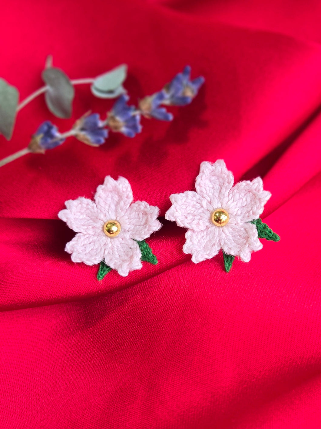 Sakura stud earrings