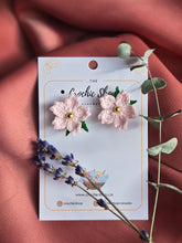 Load image into Gallery viewer, Sakura stud earrings
